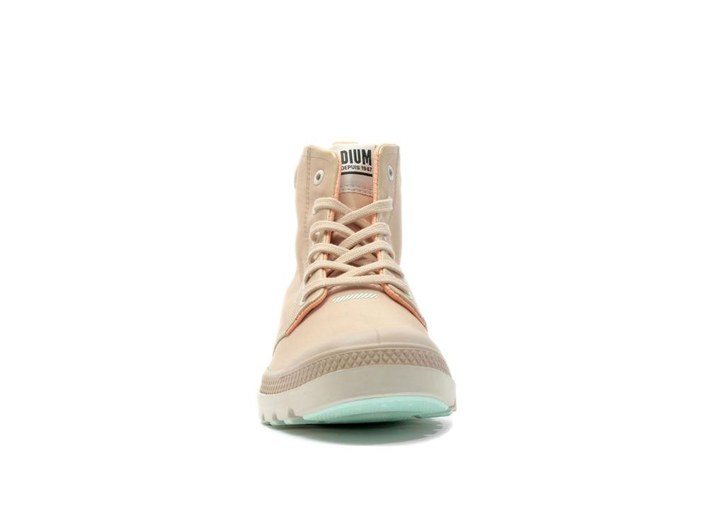 Beige Tan Palladium PAMPA LITE+ HI Men High Tops Shoes  Israel |  09465-KLRC
