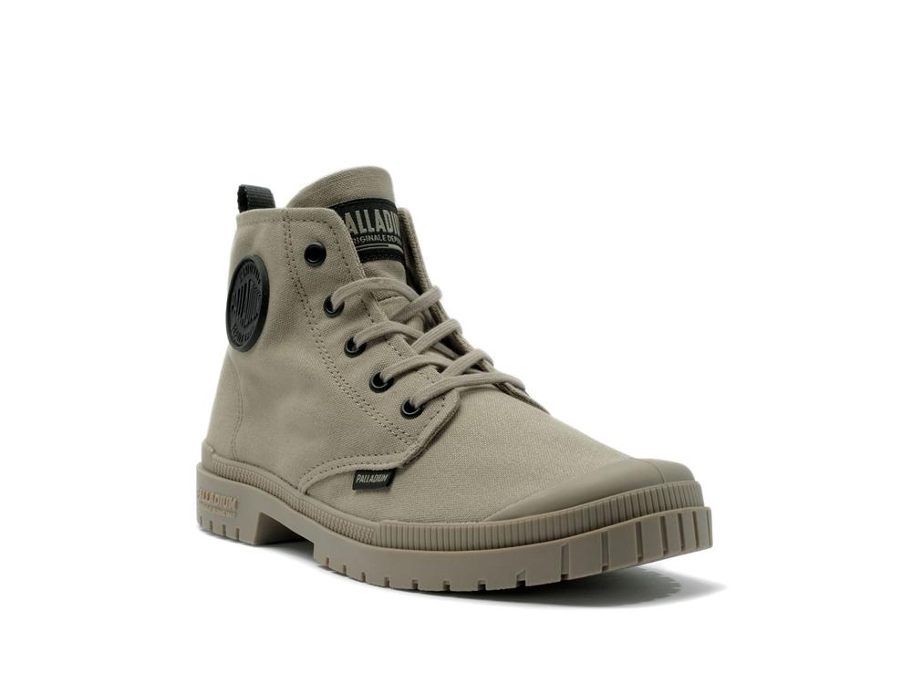 Dune Grey Palladium PAMPA SP20 HI CANVAS Women High Tops Shoes  Israel |  59382-LFYP