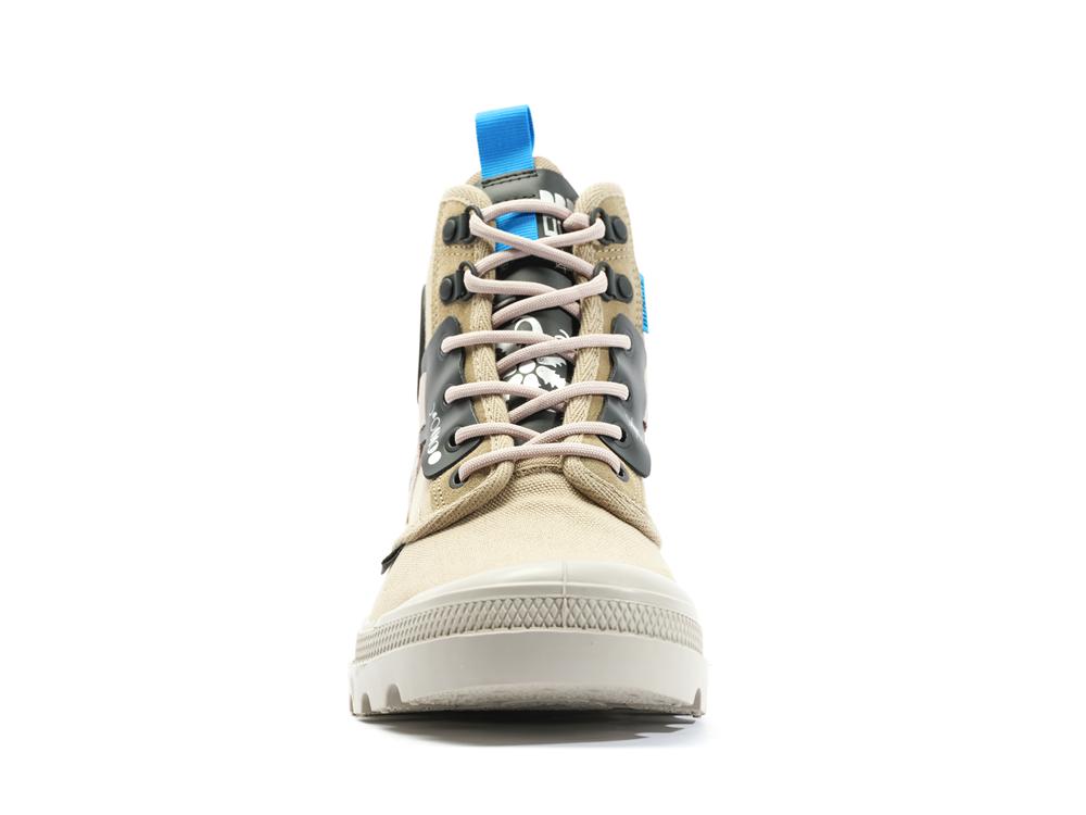 Dune Grey Palladium PAMPA X DESTINY Men High Top Boots  Israel |  50192-CKHZ