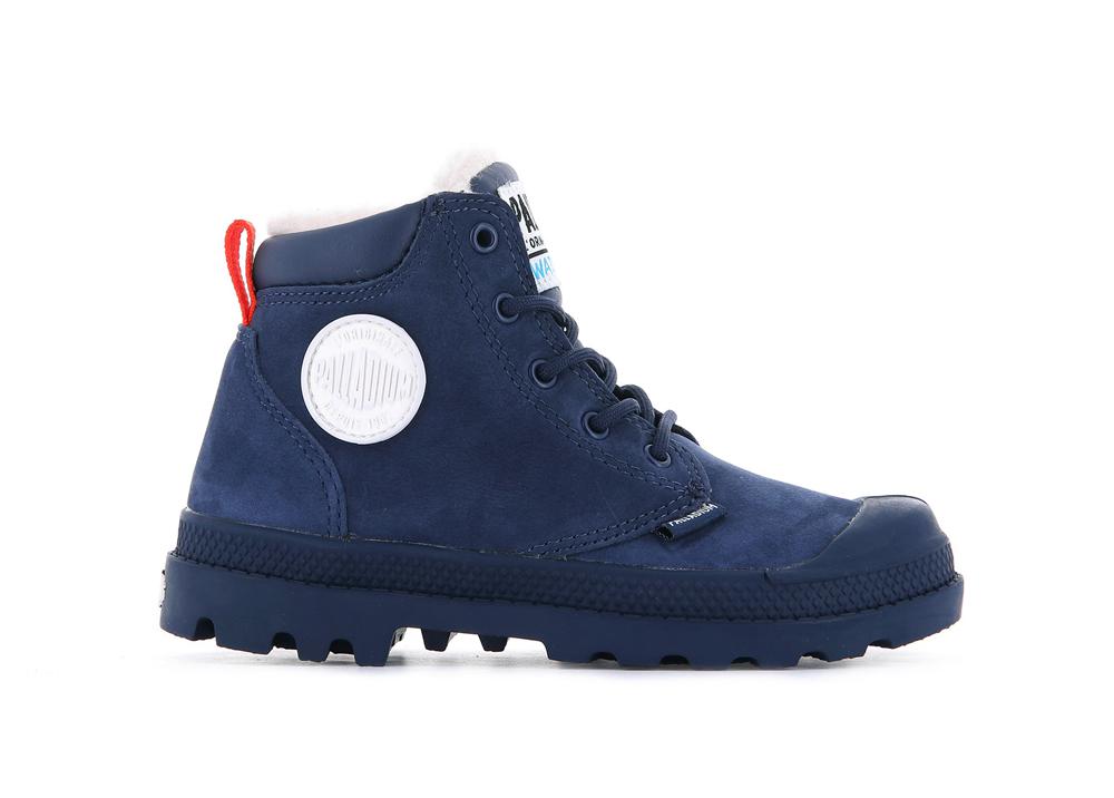 Mood Indigo Palladium PAMPA HI CUFF WPS OZ Kids\' High Top Boots  Israel |  60137-EVUP