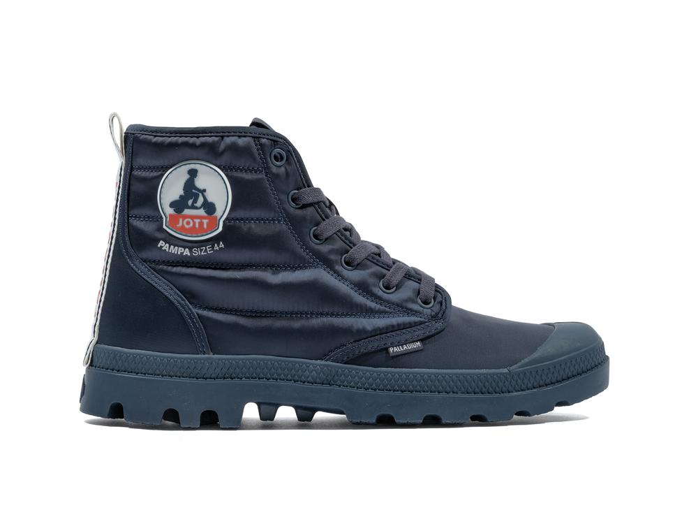 Navy Palladium PAMPA HI DARE RHONA Men High Tops Shoes  Israel |  24960-COVR