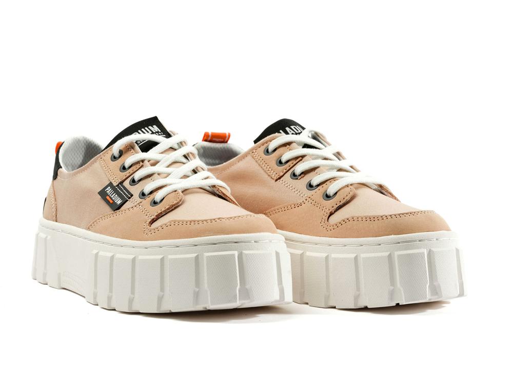Nude Dust Pink Palladium PALLATOWER LO Women Low Tops Shoes  Israel |  90567-DPNR
