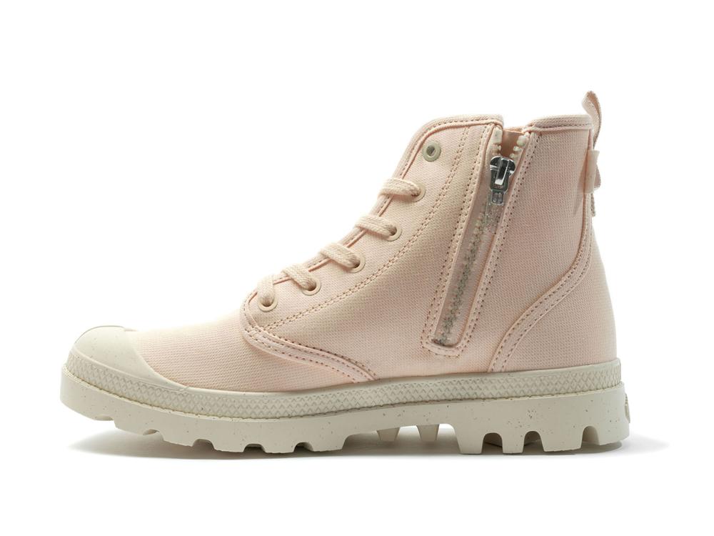 Peaskin Pink Palladium PAMPA HI ZIP ORGANIC Women High Top Boots  Israel |  96432-NPQH