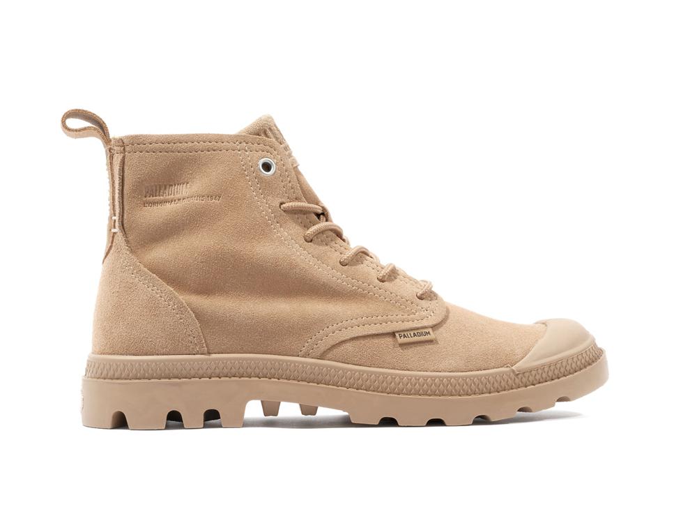 Tan Coral Palladium PAMPA HI SKIN Men High Tops Shoes  Israel |  37495-IUFC