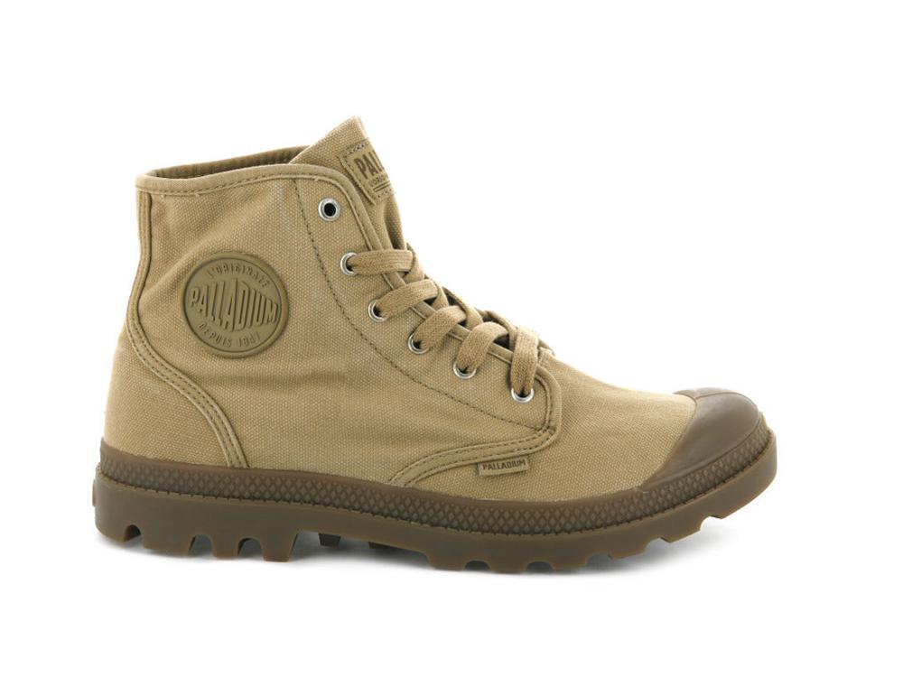 Woodlin Brown Palladium PAMPA HI Men High Top Boots  Israel |  26413-KHIG