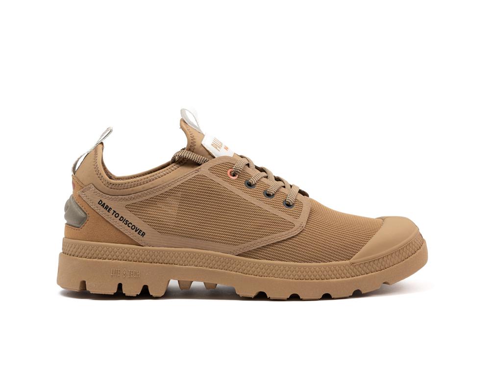 Woodlin Brown Palladium PAMPA LITE+ LO PARIS Women Low Tops Shoes  Israel |  39845-ASBO